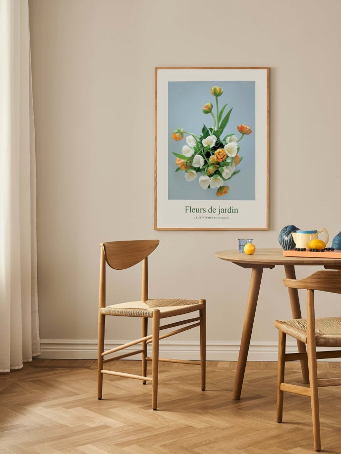 Fleurs de Jardin, Tulipes Plakat