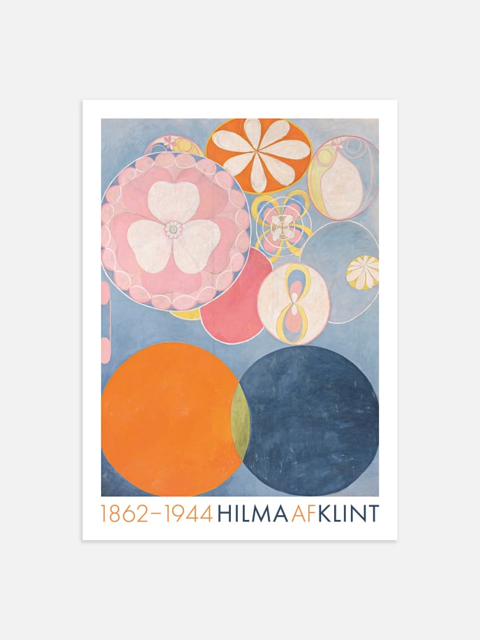 The Ten Largest, No. 2, by Hilma af Klint Poster