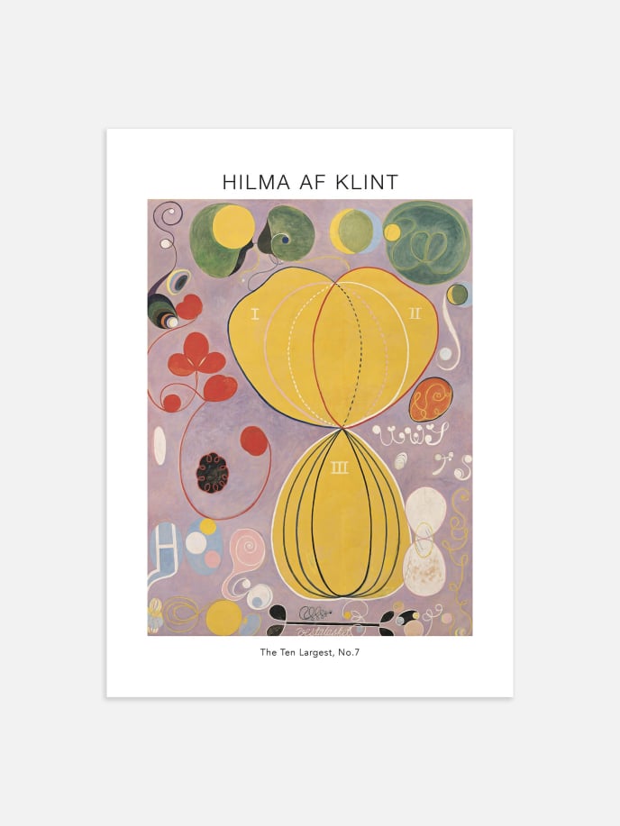 The Ten Largest, No. 7, by Hilma af Klint Plakat