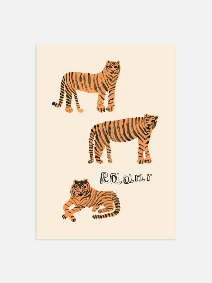 Tiger's Roar Plakat