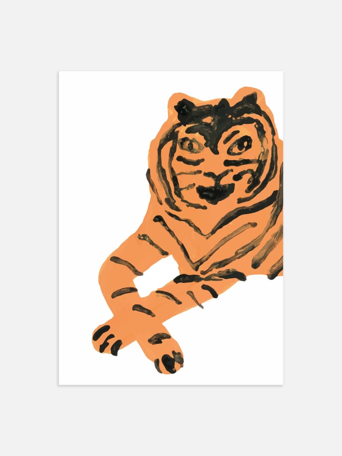Tiger’s Face Poster