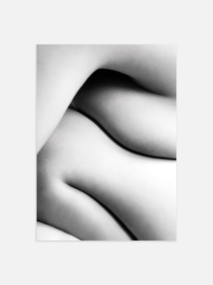 Body Layers Nude Poster