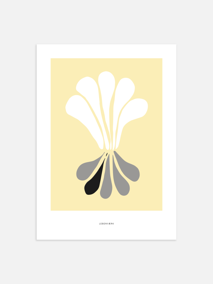 White Clam Poster