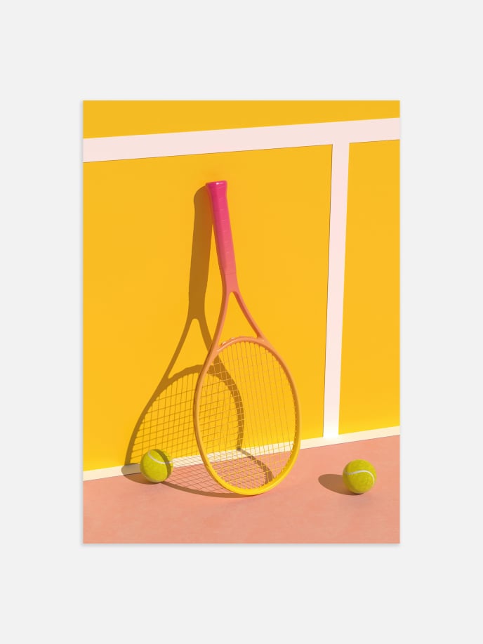 Tennis Session Poster
