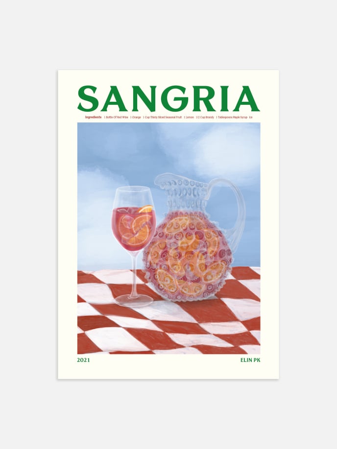 Sangria Drink Plakat