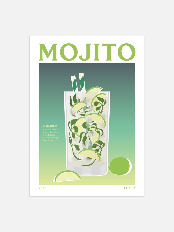 Mojito Drink Plakat