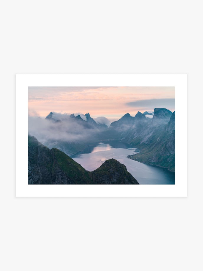 Norwegian Fjords Poster