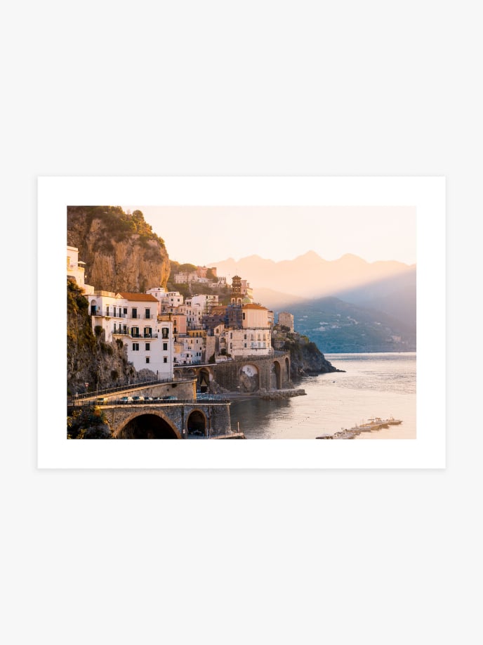 Atrani On The Amalfi Coast Plakat