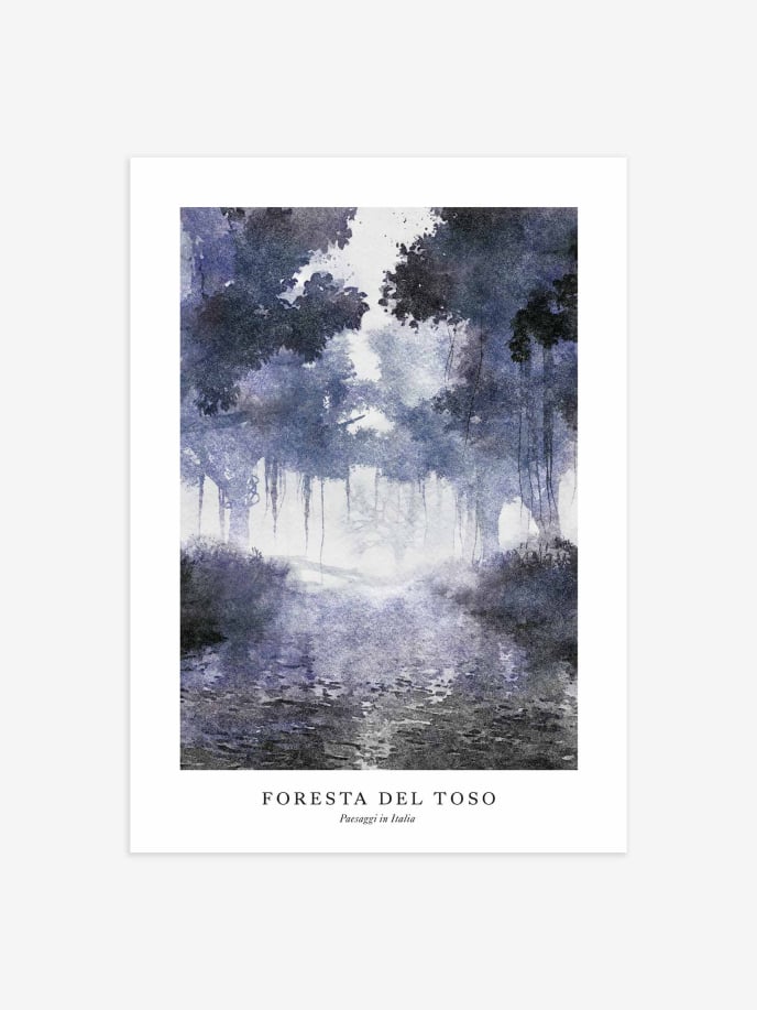 Foresta del Teso Poster
