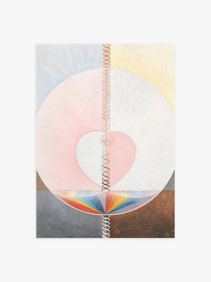 The Dove No.1 by Hilma Af Klint Poster