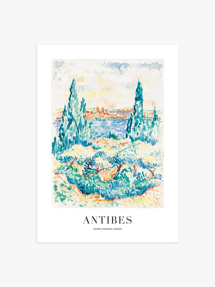 Antibes by Henri-Edmond Cross Plakat