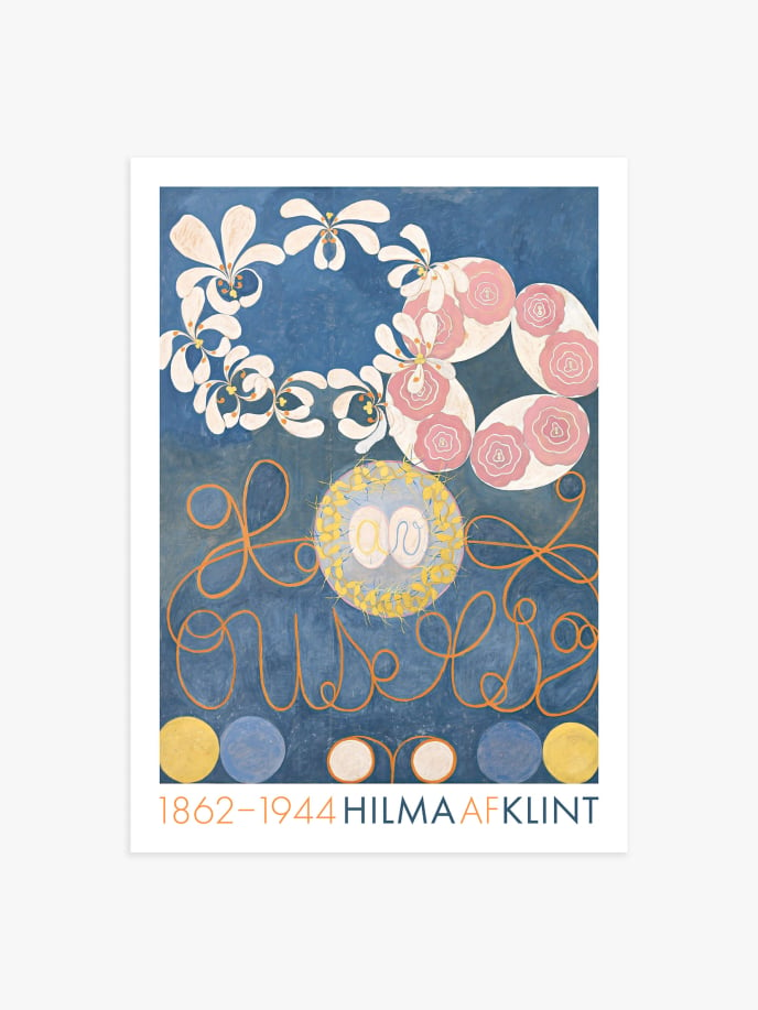 The Ten Largest Childhood No.1 Ver.2 by Hilma Af Klint Plakat