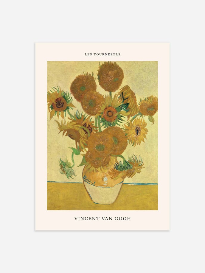 Tournesols by Vincent van Gogh Poster