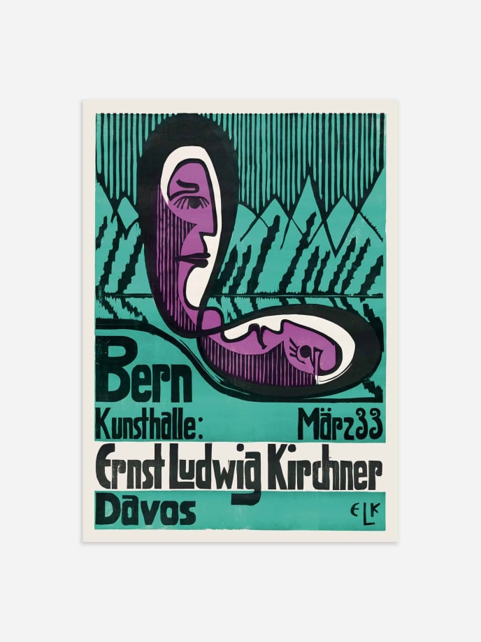 Bern Kunsthalle by Ernst Ludwig Kirchner Poster