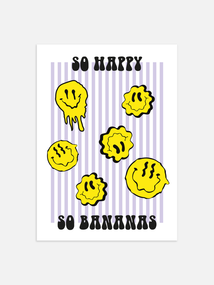 Go Bananas Plakat