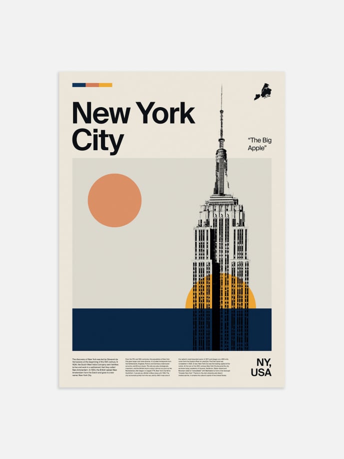 New York City Plakat