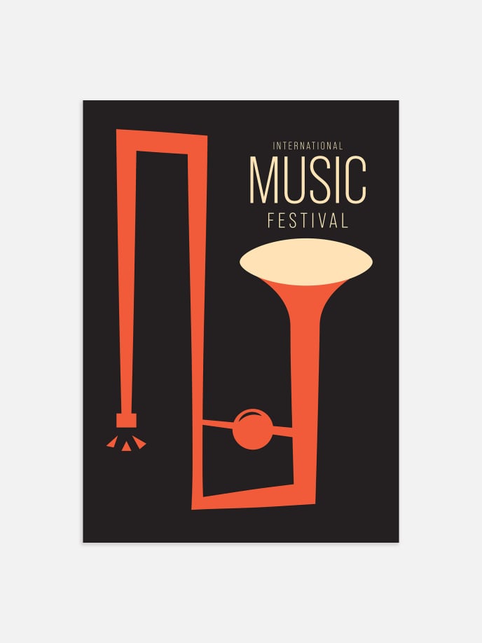 International Music Festival Plakat