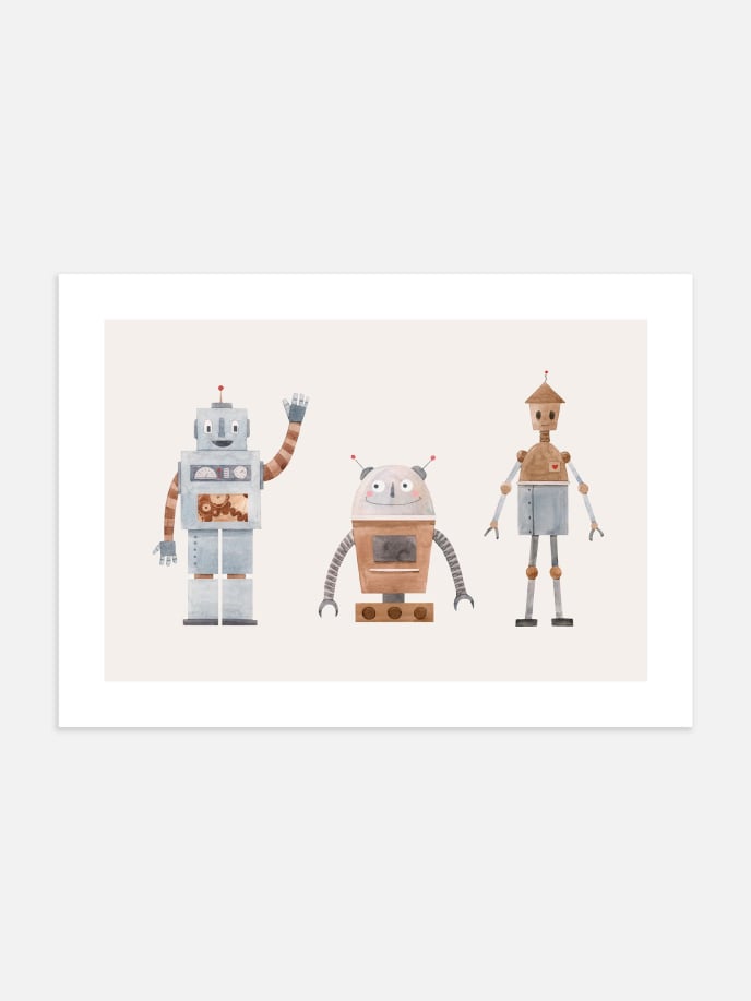Robot Friends Poster