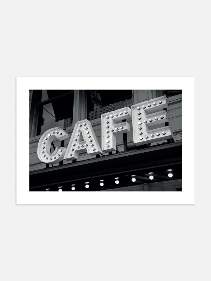 Paris Café Poster