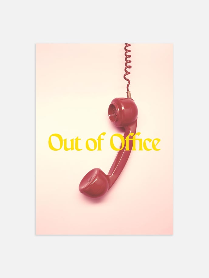 Out Of Office Juliste