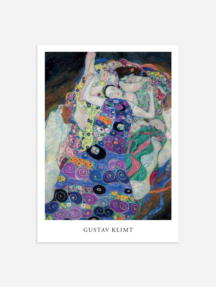 The Virgin by Gustav Klimt Plakat