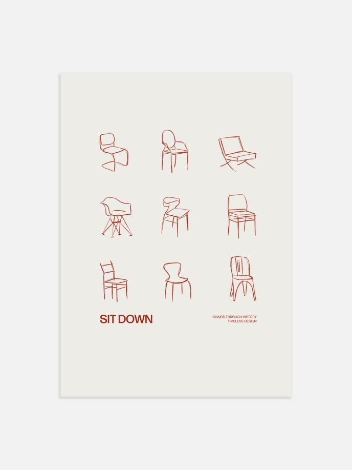 Sit Down Poster