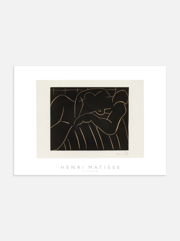 La Sieste 1938 by Henri Matisse Plakat