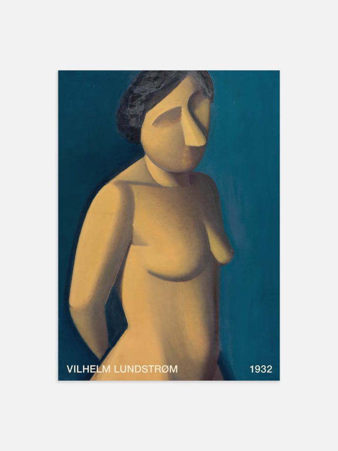 Standing Model by Vilhelm Lundstrom Poster