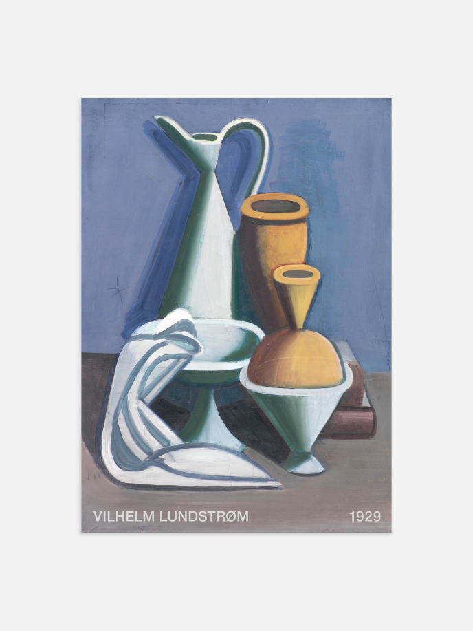 Still Life by Vilhelm Lundstrom Plakat