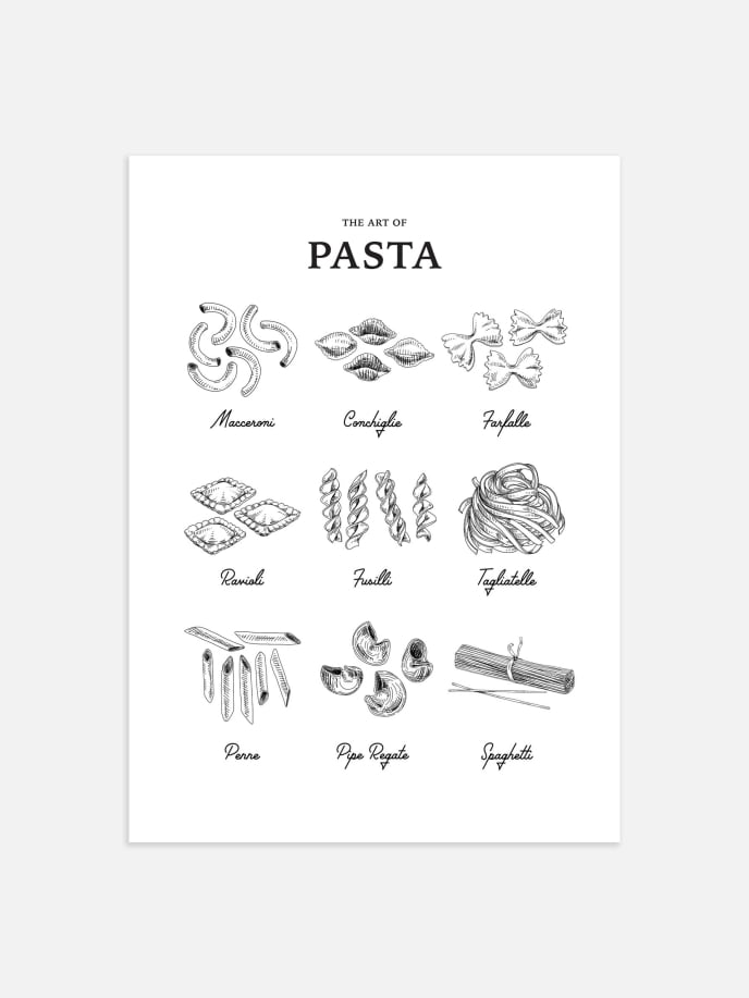 Art of Pasta Póster