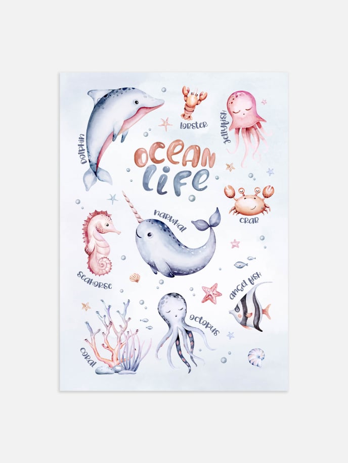 Ocean Life Poster