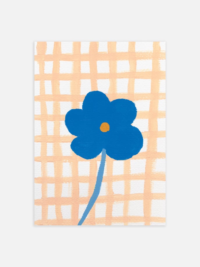 Flower on a Table Poster