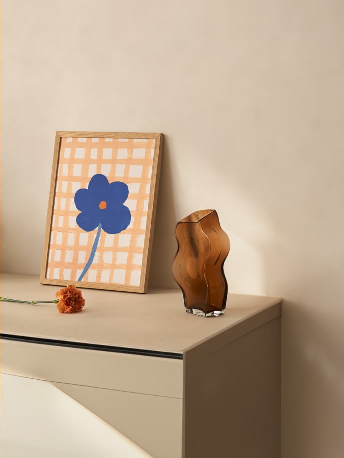 Flower on a Table Poster