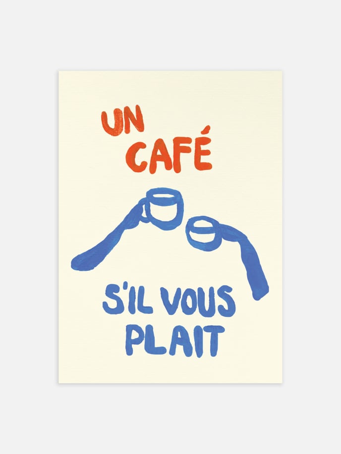 Un Café Plakat