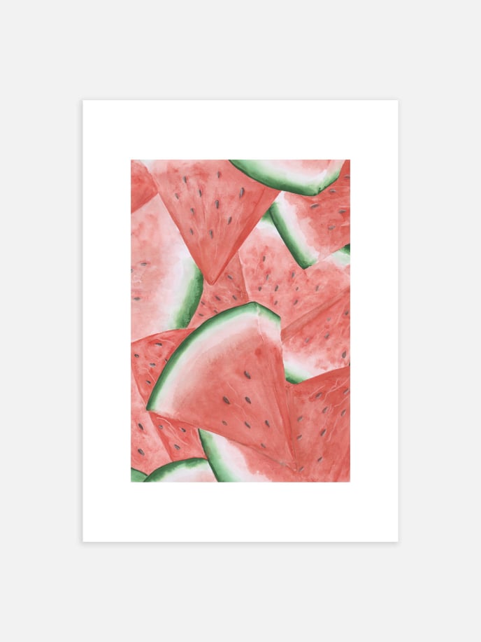 Melon Still Life Plakat