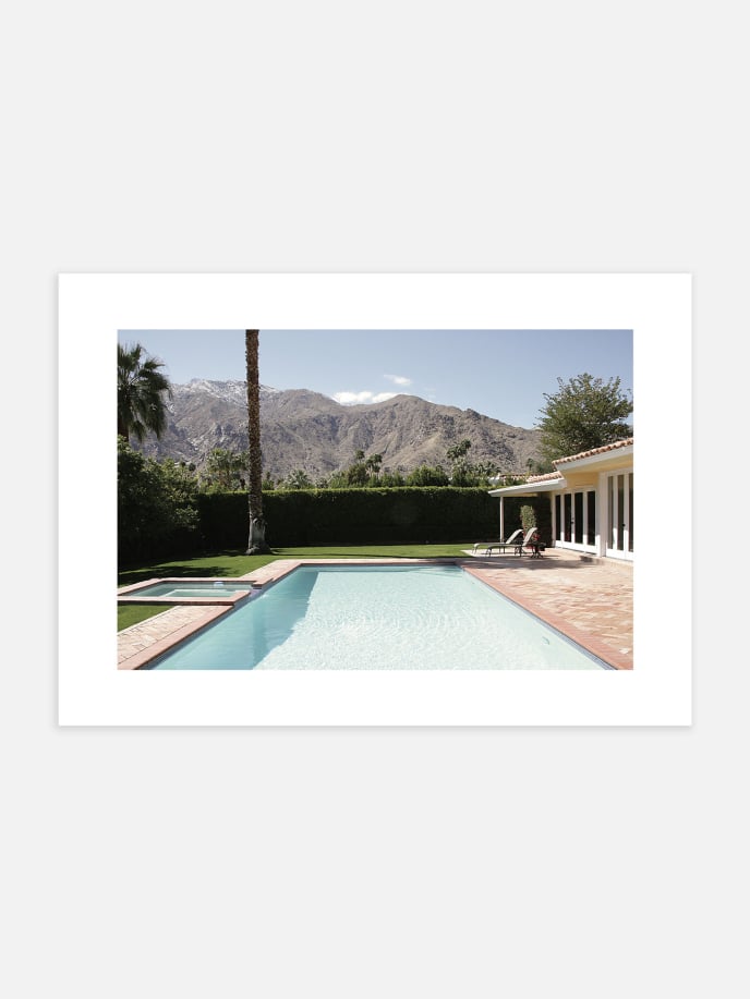 California Pool Poster