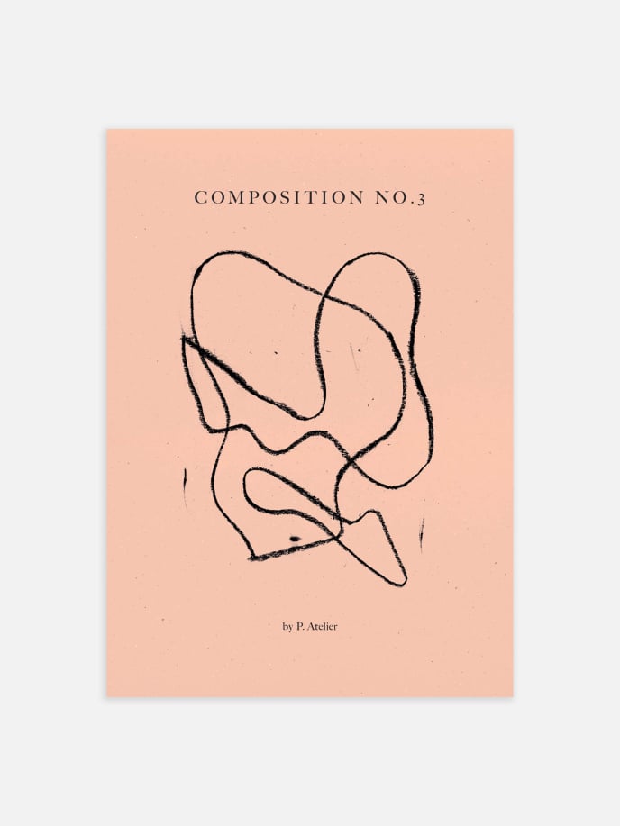 Composition no.3 Plakat