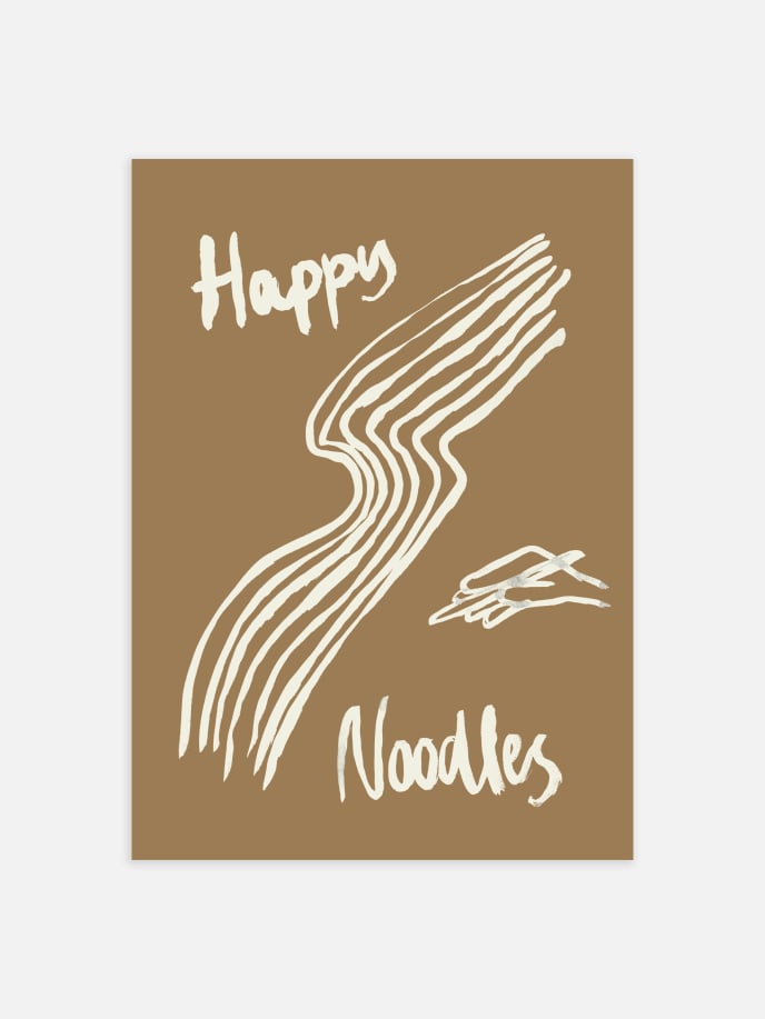 Happy Noodles Plakat