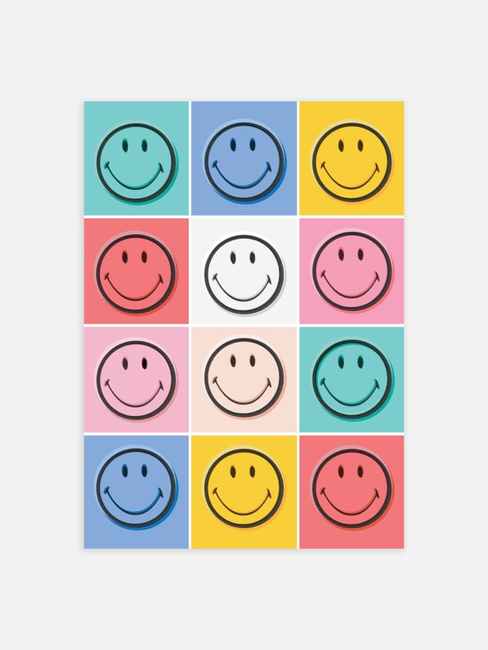 Smiley® Portraits Poster