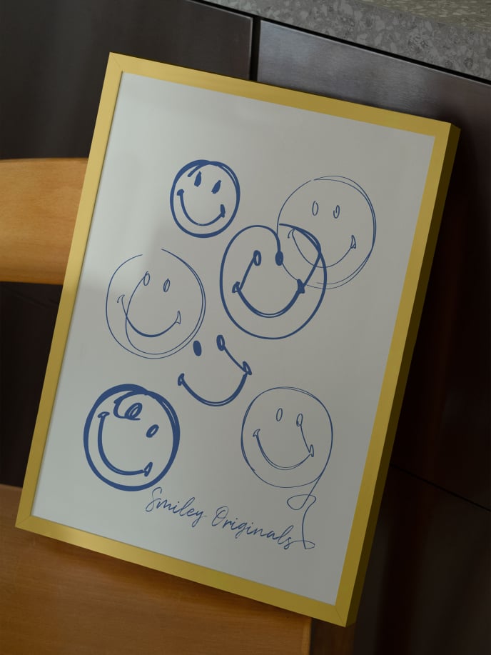 Smiley® Lines Poster