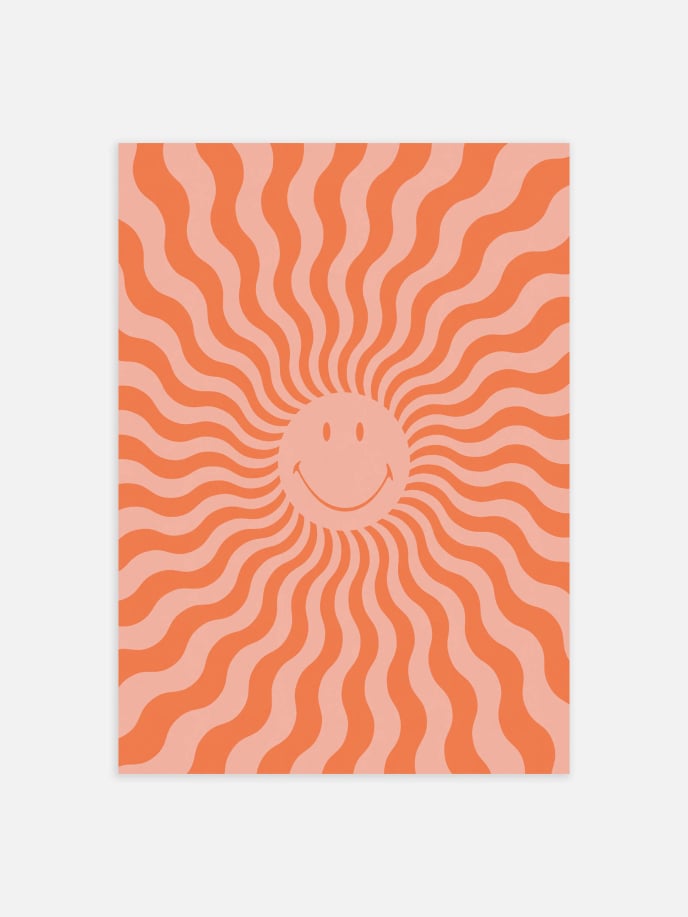 Sunny Smiley® Poster