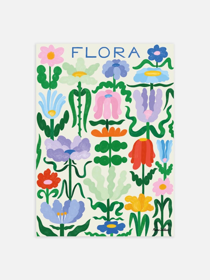 Flora Póster