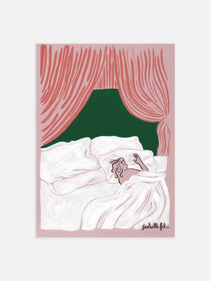 Sleeping In Poster