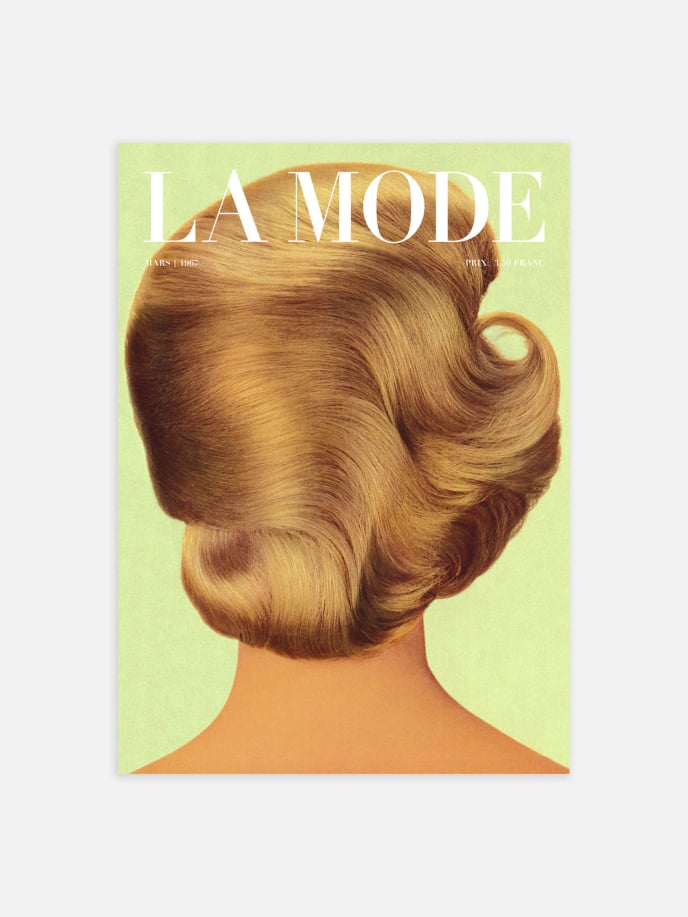 La Mode Hair Poster