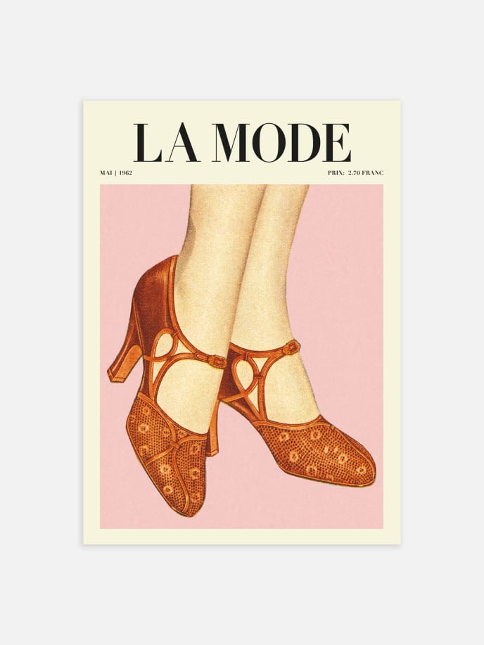 La Mode Shoes II Juliste