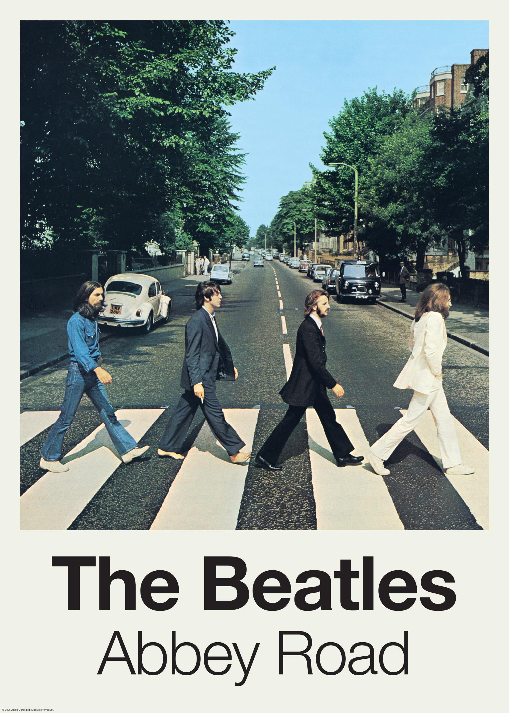 Muziekposter – The Beatles Abbey Road | Postery